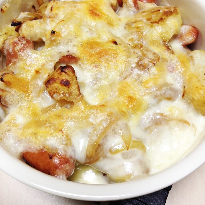 こんがり美味しい!ジャーマンポテトのチーズ焼き